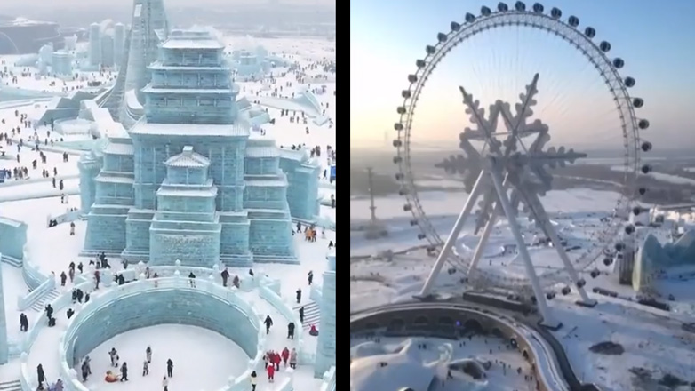 Η μαγευτική πόλη του πάγου