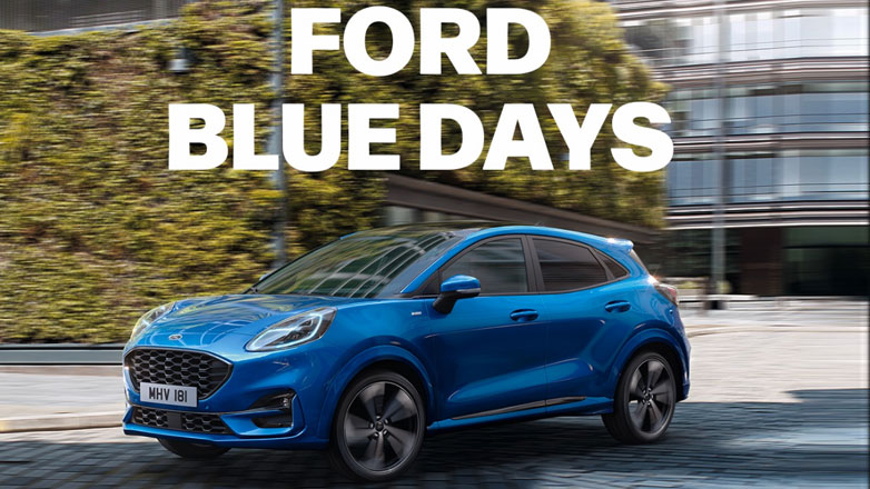 Ford Blue Days: Puma και Kuga με επιτόκιο 2.99%, 8 χρόνια εγγύηση και όφελος έως 2.141 ευρώ