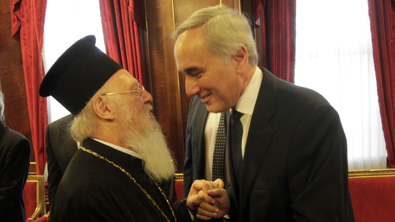 Οικουμενικό Πατριαρχείο: Τον Βαρθολομαίο επισκέφθηκε ο νέος πολιτικός διοικητής του Αγίου Όρους