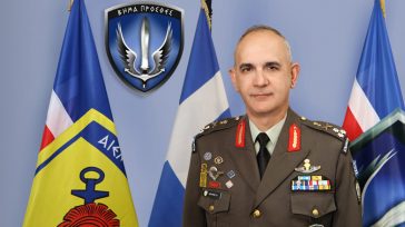 Νέος αρχηγός ΓΕΕΘΑ ο Αντιστράτηγος Δημήτρης Χούπης