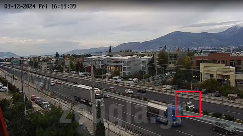 Απίστευτο τροχαίο στο 17ο χλμ. της Εθνικής Οδού Αθηνών – Λαμίας: Δείτε το βίντεο ντοκουμέντο