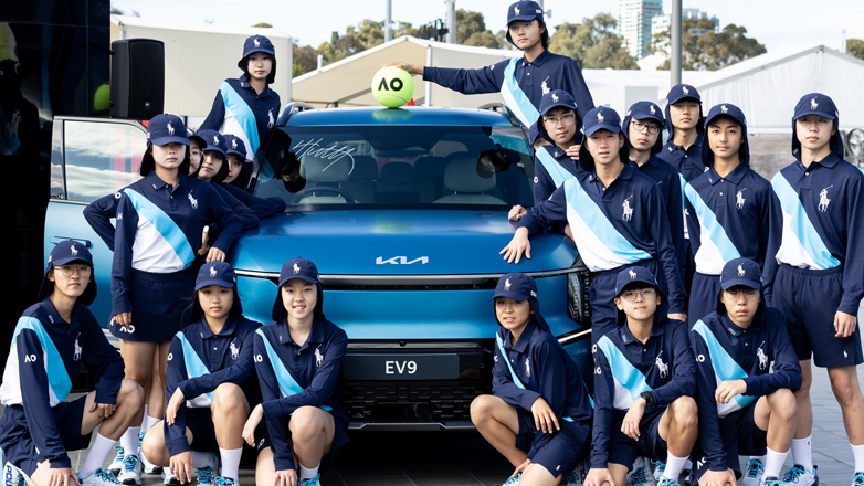 Η Kia προμηθεύει με 130 οχήματα τους διοργανωτές του τουρνουά Australian Open 2024