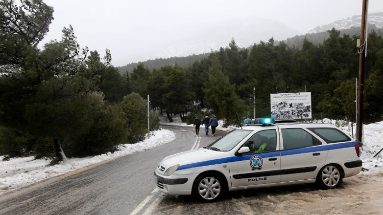 Αποκαταστάθηκε η κυκλοφορία στη λεωφόρο Πάρνηθος από το τελεφερίκ μέχρι το καζίνο