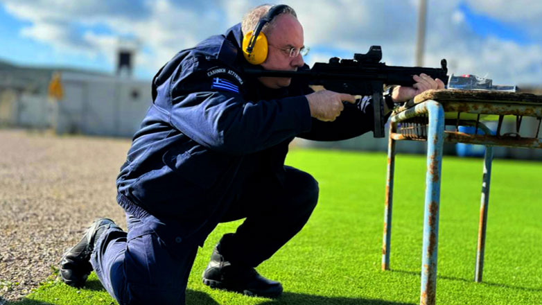 Στο σκοπευτήριο της ΕΛ.ΑΣ. ο «Αττικάρχης» Αστέριος Μαντζιώκας