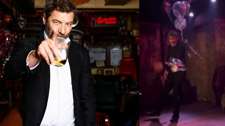 Γιάννης Στάνκογλου: Ο ξέφρενος χορός στο πάρτι για τα 50α του γενέθλια – Βίντεο