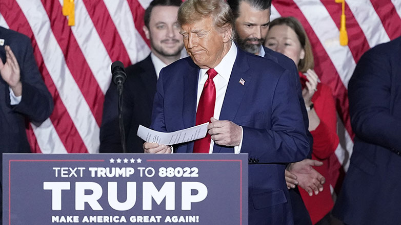 ΗΠΑ: Επικράτηση Τραμπ στην εσωκομματική ψηφοφορία των Ρεπουμπλικάνων στην Άιοβα – «Είναι καιρός να ενωθεί η χώρα»