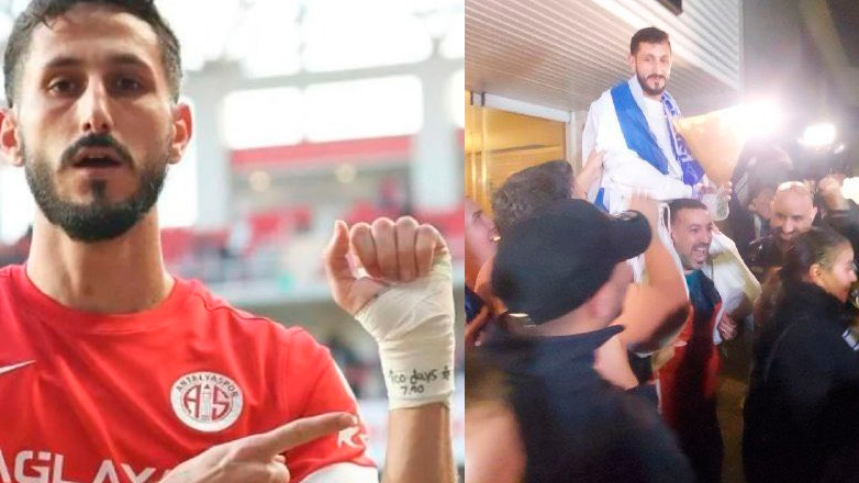 Υποδοχή ήρωα από τους Ισραηλινούς στον ποδοσφαιριστή που απελάθηκε από την Τουρκία