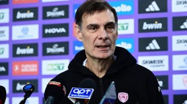 Μπαρτζώκας: «Μου αρέσουν όλα στον Ολυμπιακό… πάντα υπάρχουν πάνω-κάτω»