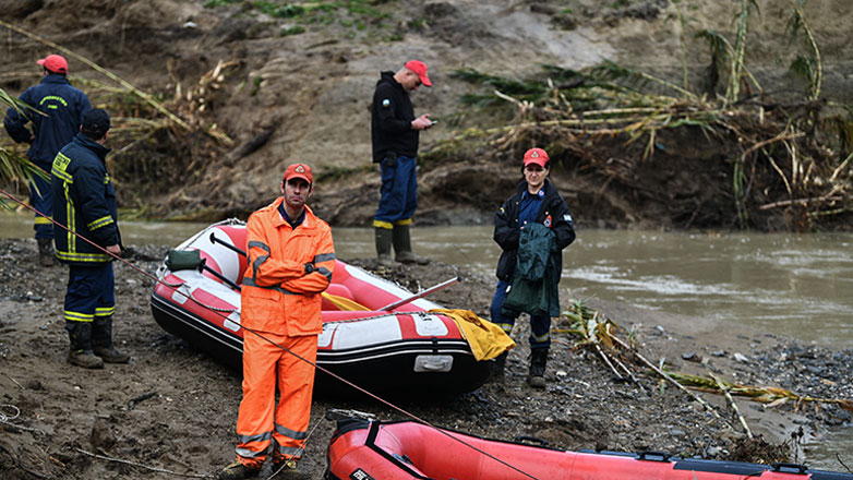 Πύργος: Τέταρτη ημέρα ερευνών για τον εντοπισμό του οδηγού που παρασύρθηκε από χείμαρρο
