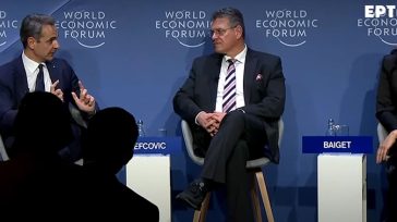 Κυριάκος Μητσοτάκης από το Νταβός: Θέλουμε να γίνουμε εξαγωγείς πράσινης ενέργειας εκμεταλλευόμενοι την αιολική ενέργεια