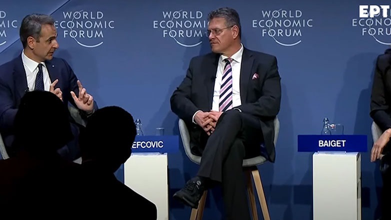 Κυριάκος Μητσοτάκης από το Νταβός: Θέλουμε να γίνουμε εξαγωγείς πράσινης ενέργειας εκμεταλλευόμενοι την αιολική ενέργεια