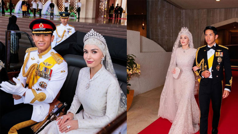 Παντρεύτηκε ο πιο περιζήτητος και πλούσιος πρίγκιπας της Ασίας – Ο χλιδάτος γάμος στο Μπρουνέι και οι δεκαήμεροι εορτασμοί