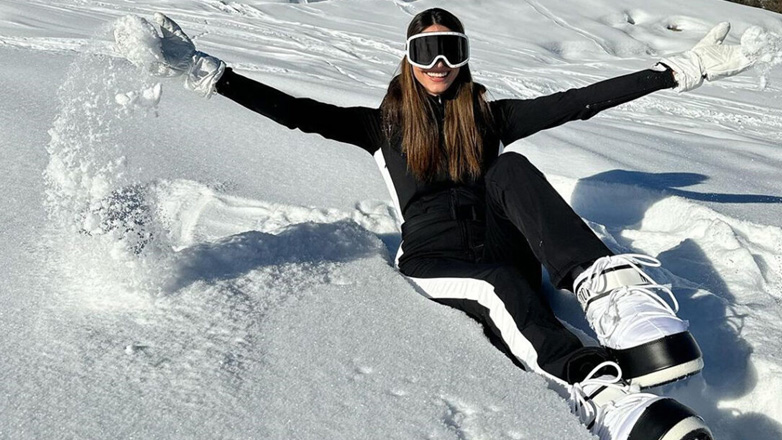 Ηλιάνα Παπαγεωργίου: Ποζάρει με το μαγιό της στις χιονισμένες Άλπεις