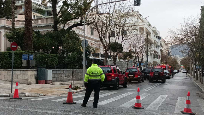 Φωτιά σε αποθήκη του Μεγάρου Μαξίμου