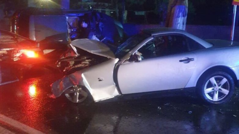 Τραγωδία στα Μέγαρα: Ένας νεαρός νεκρός και τρεις τραυματίες σε τροχαίο