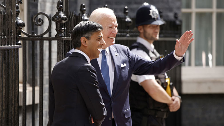 Λευκός Οίκος: Μπάιντεν και Σούνακ συζήτησαν για την Ερυθρά Θάλασσα, τη Γάζα και την Ουκρανία