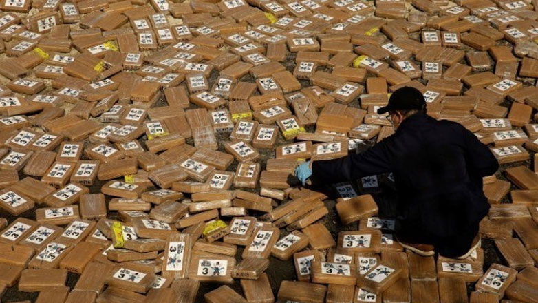 Ισημερινός: Ο στρατός κατέσχεσε ποσότητα ρεκόρ 22 τόνων κοκαΐνης