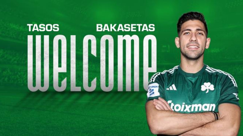 Ανακοινώθηκε από τον Παναθηναϊκό ο Μπακασέτας, υπέγραψε συμβόλαιο για 3,5 χρόνια!