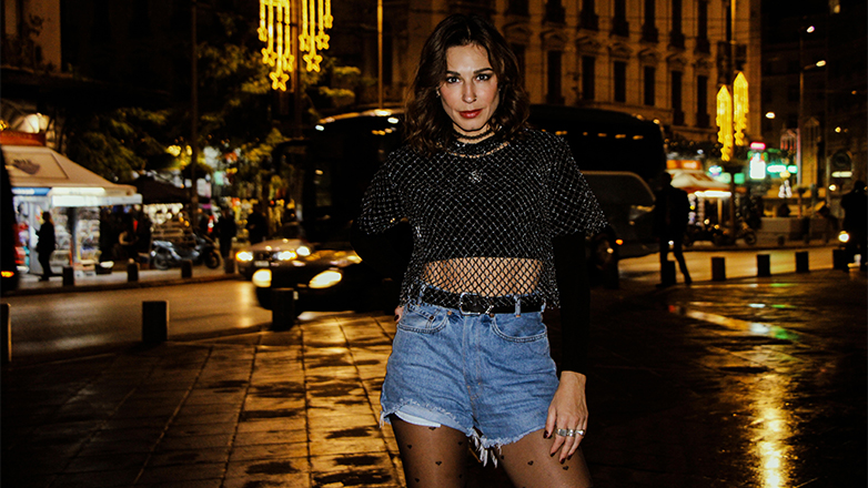 H Κατερίνα Παπουτσάκη στη Σφίγγα