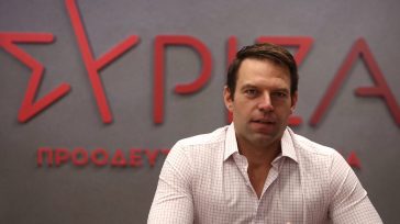 Συναντήσεις Κασσελάκη με τους πρέσβεις της Κύπρου, της Γαλλίας και της Παλαιστίνης