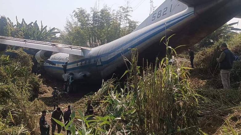 Ινδία: Στρατιωτικό αεροσκάφος βγήκε από τον διάδρομο προσγείωσης