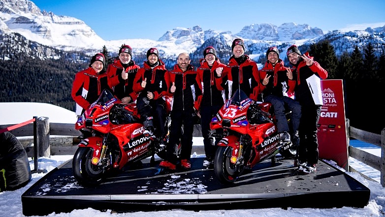 Campioni in Pista: Η αγωνιστική σεζόν της Ducati εγκαινιάστηκε στην Madonna di Campiglio
