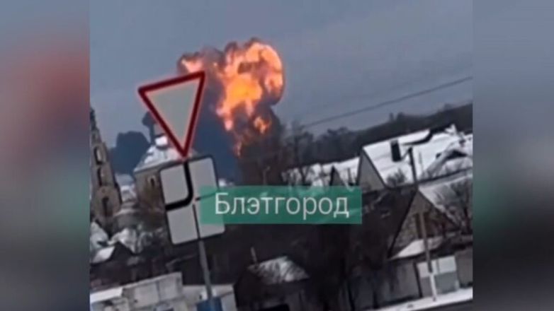 Ρωσικό στρατιωτικό αεροσκάφος συνετρίβη στο Μπέλγκοροντ – Μετέφερε 65 Ουκρανούς αιχμαλώτους