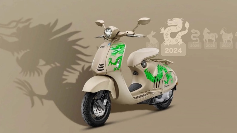 Η Vespa γιορτάζει τη Σεληνιακή Πρωτοχρονιά με τη συλλεκτική 946 Dragon