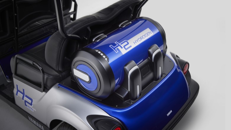 Η Yamaha Motor παρουσίασε το πρώτο Golf Car με κινητήρα υδρογόνου