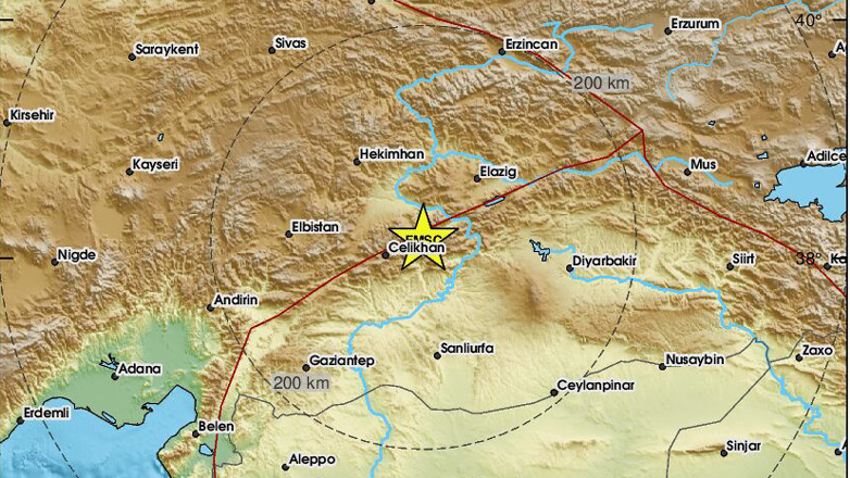Σεισμός 5,2 Ρίχτερ στη Μαλάτια της Ανατολικής Τουρκίας