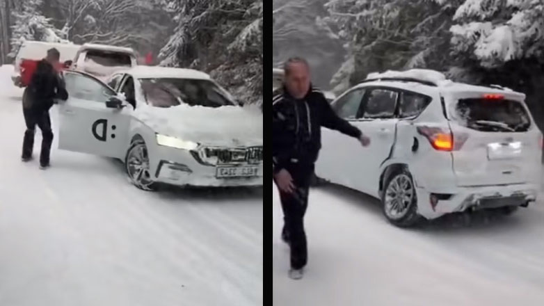 Προσοχή στο χιόνι – Το λάθος του ενός μπορεί να φέρει χάος σε όλους