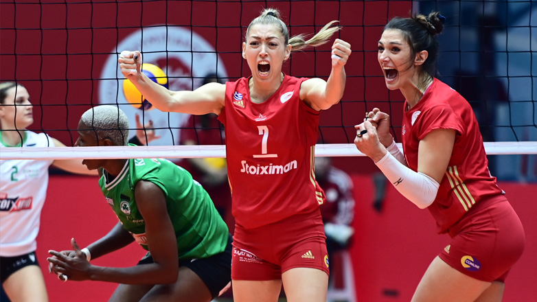 Βόλεϊ γυναικών: «Ερυθρόλευκο» το ντέρμπι «αιωνίων», με 3-0 σετ νίκησε ο Ολυμπιακός τον Παναθηναϊκό