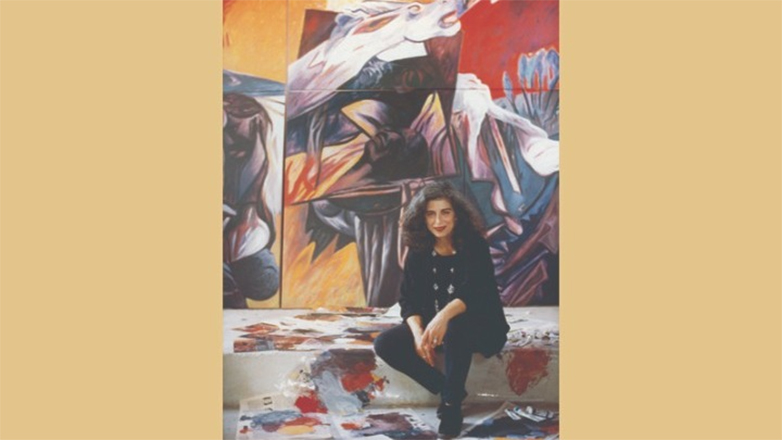 Έκθεση «Ηρώ Κανακάκη: η συνέπεια της ζωγραφικής διαδικασίας» στην Εθνική Βιβλιοθήκη