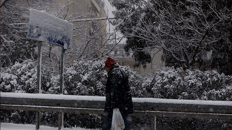 Κλειστή η Λεωφόρος Φυλής από το ύψος της Μονής Κλειστών λόγω χιονόπτωσης