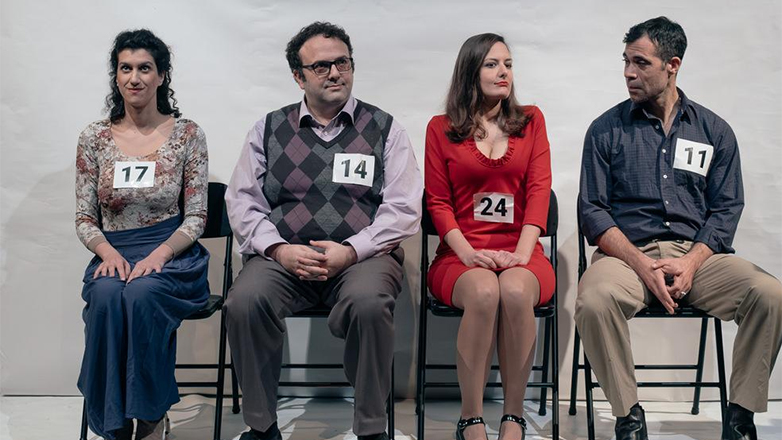 «Interview» στο Θέατρο Αλκμήνη – Νέες φωτογραφίες από την παράσταση της ομάδας B.A.N.C.