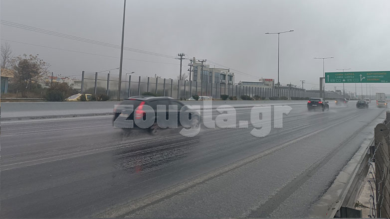 Κακοκαιρία «Avgi»: Χαλάζι στα Βόρεια Προάστια