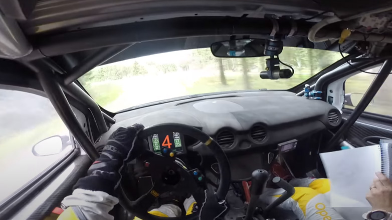 Εντυπωσιακή διαδρομή Ράλι