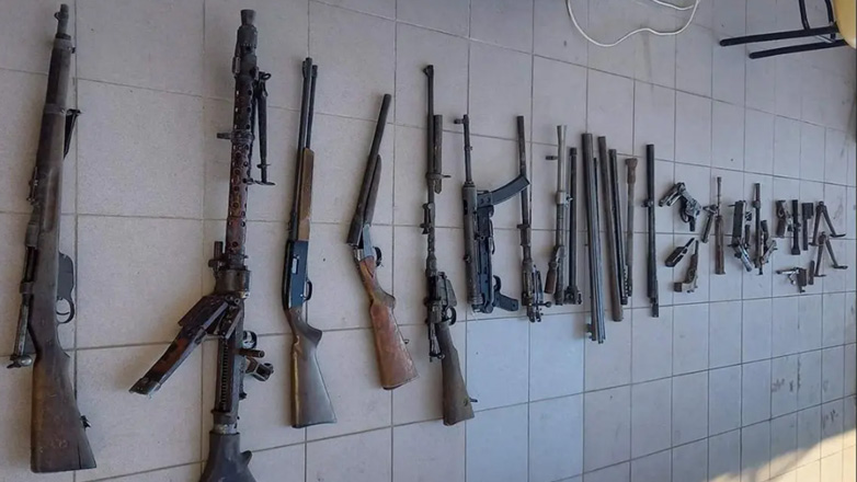 Φλώρινα: Και άλλος βαρύς οπλισμός στο σπίτι του ζευγαριού