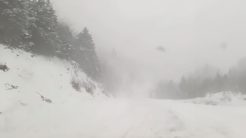 Χιονοκαταιγίδα στη Στενή Ευβοίας