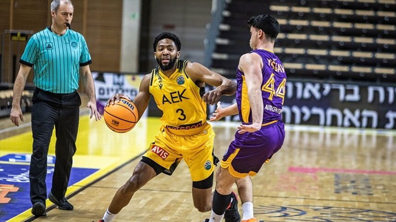 Basketball Champions League: Δεύτερη ήττα για την ΑΕΚ, 79-68 η Χάποελ Χολόν