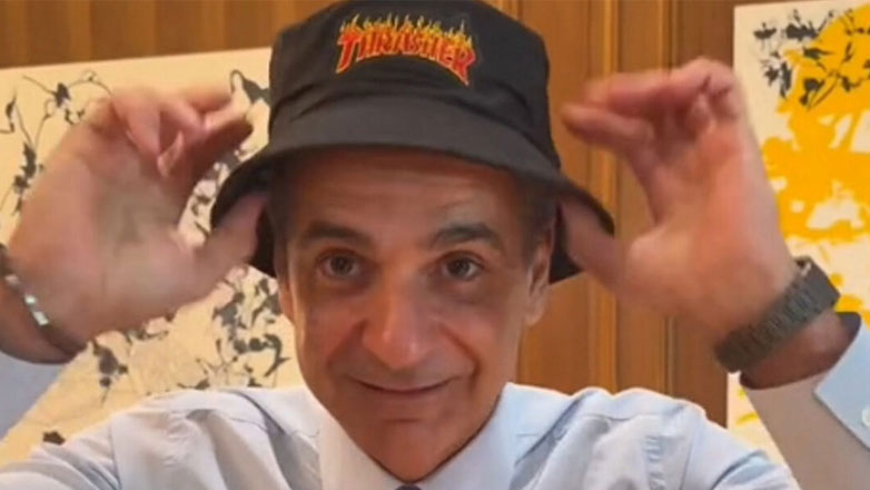 Ο Κυριάκος Μητσοτάκης βραβεύτηκε για την παρουσία του στο Tik Tok