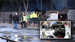 Βίντεο ντοκουμέντο από τη στιγμή της έκρηξης έξω από το Υπουργείο Εργασίας