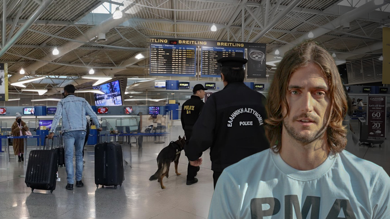 Ράπερ συνελήφθη να αρπάζει βαλίτσες στο αεροδρόμιο