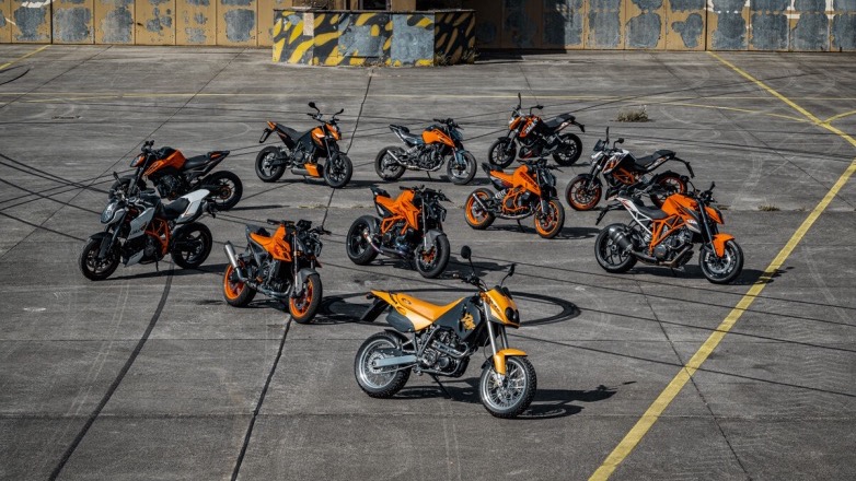 KTM DUKE – 30 χρόνια απόλυτης, γυμνής μοτοσικλέτας