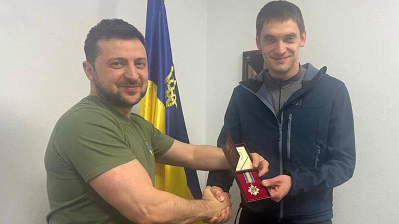 Ο δήμαρχος Μελιτόπολης, που είχε απαχθεί από τους Ρώσους το 2022, προήχθη από τον Ζελένσκι