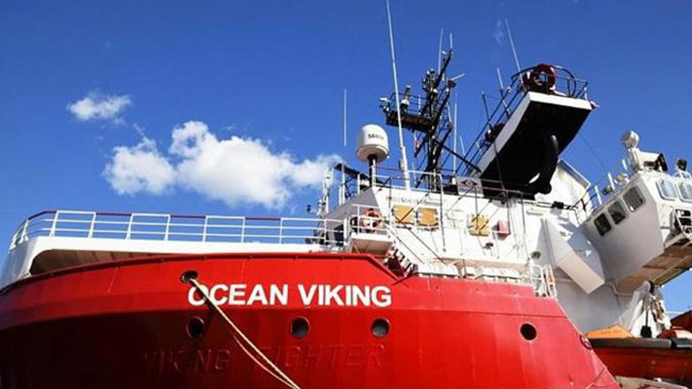 Το πλοίο Ocean Viking διέσωσε 110 μετανάστες στα ανοικτά της Λιβύης