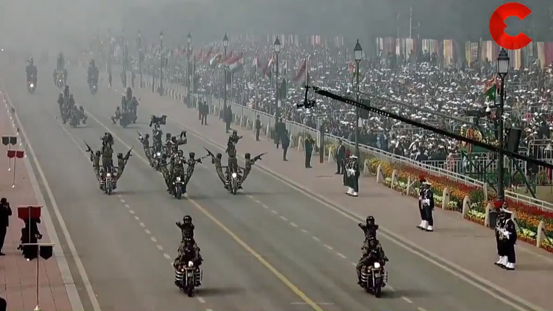 Στρατιωτική παρέλαση στην Ινδία