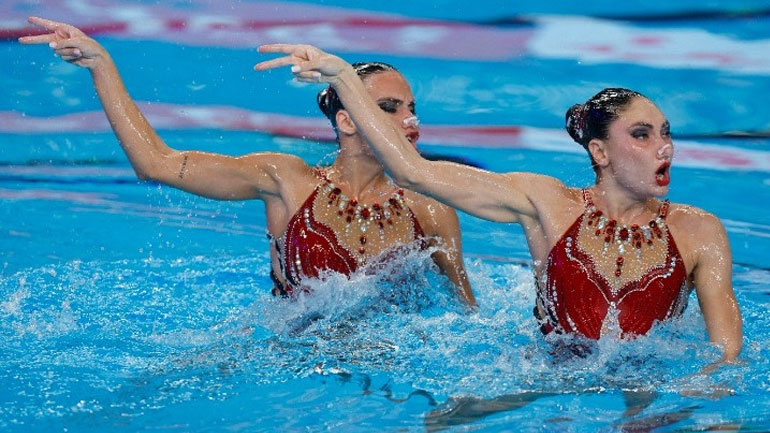 Καλλιτεχνική κολύμβηση: Με την έκτη θέση πέρασαν στον τελικό του ελεύθερου ντουέτου οι Πλατανιώτη και Μαλκογεώργου