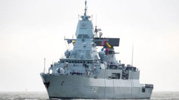 Γερμανική φρεγάτα απέπλευσε για να ενταχθεί στην αποστολή της ΕΕ στην Ερυθρά Θάλασσα