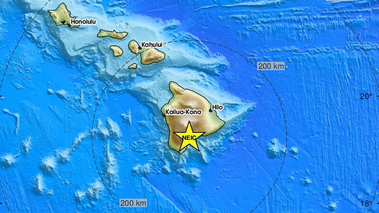 Ισχυρός σεισμός 5,7 Ρίχτερ στη Χαβάη Ισχυρός σεισμός 5,7 Ρίχτερ στη Χαβάη